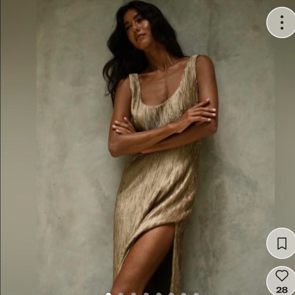 Meshki theia plisse maxi dress - Picture 15 of 15